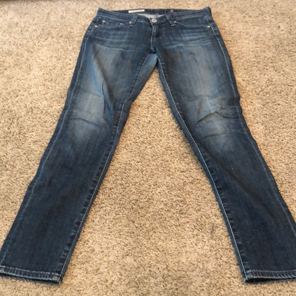 AG skinny angle jeans